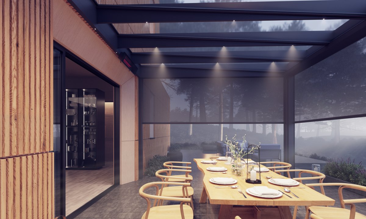 Bioklimatická pergola B800