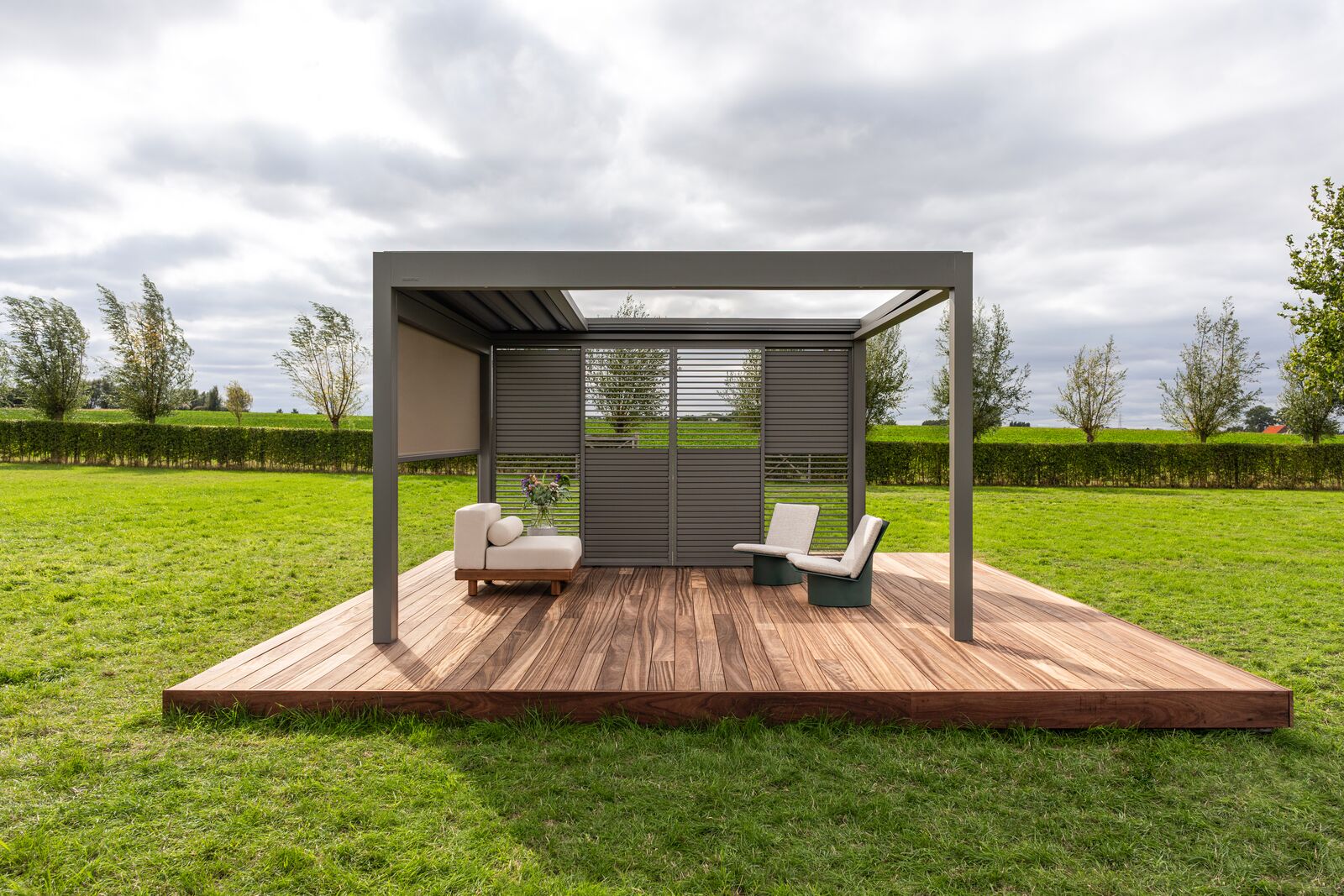 Bioklimatická pergola B-310 střecha